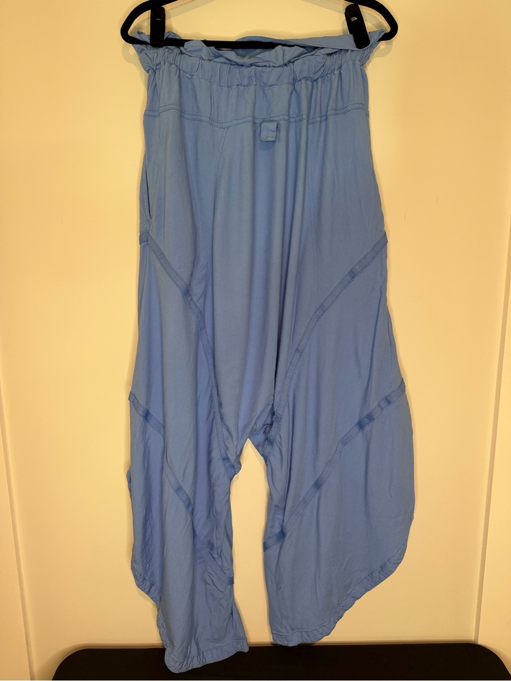 Free People Blue Harem-Style Bottoms - Picture 6 of 10